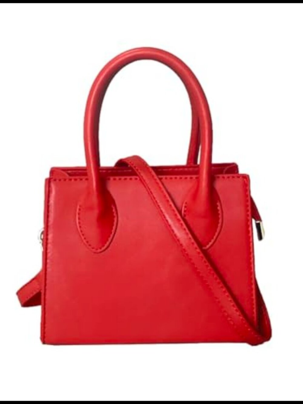 Small PU Leather Crossbody Clutch Mini Purse Adjustable Removable Strap